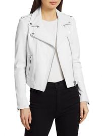 Donna Leather Jacket at Saks Fifth Avenue